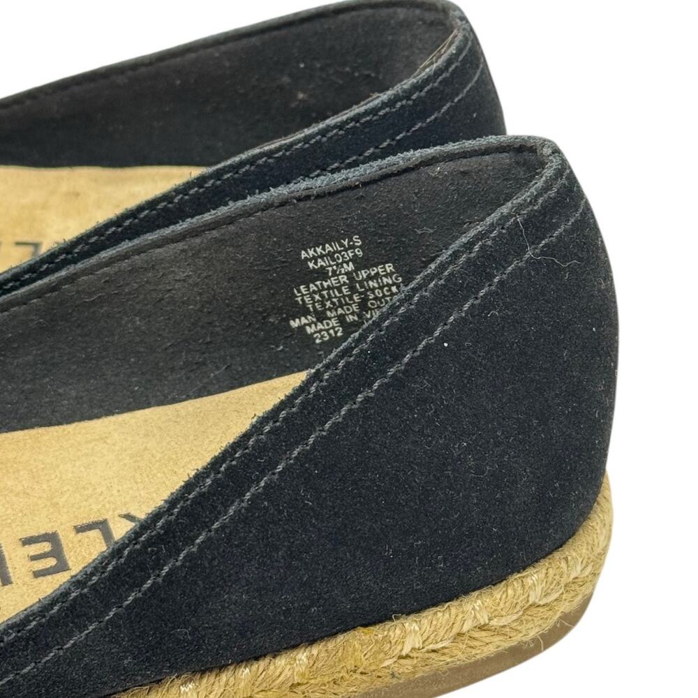 Anne Klein Kaily-S Slip On Espadrille Black Casual Comfort Shoe Size 7.5 - Picture 5 of 9